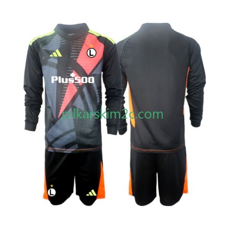 Koszulka Legia Warsaw Bramkarskie Dziecięca Główna 2024/25 Koszulki Piłkarskie(L/S)